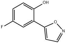 4-FLUORO-2-(5-ISOXAZOLYL)PHENOL Structural