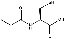 N-Propionyl-L-cysteine Structural