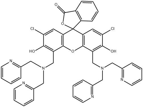 4',5'-BIS[BIS(2-PYRIDYLMETHYL)AMINOMETHYL]-2',7'-DICHLOROFLUORESCEIN