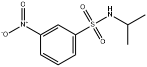 N-ISOPROPYL 3-NITROBENZENESULFONAMIDE Structural