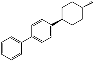 Biphenyl, 4-(4-methylcyclohexyl)-, trans- Structural