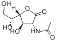 2-ACETAMIDO-2-DEOXY-D-GALACTONIC ACID1,4 -LACTONE Structural