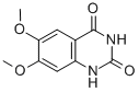 6,7-Dimethoxy-2,4-Quinazolinedione Structural