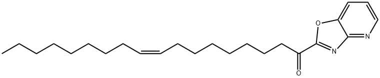 1-OXAZOLO[4,5-B]PYRIDIN-2-YL-OCTADEC-9Z-EN-1-ONE Structural