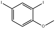 1-METHOXY-2,4-DIIODOBENZENE Structural