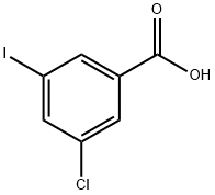 3-CHLORO-5-IODOBENZOIC ACID Structural