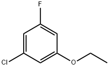 3-CHLORO-5-FLUOROPHENETOLE Structural