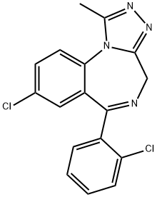 Triazolam Structural