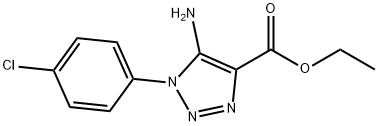 5-Amino-1-(4-chlorophenyl)-1H-1,2,3-triazole-4-carboxylic<br>acid ethyl ester