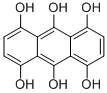 Dihydro-1,4,5,8-tetrahydroxyanthraquinone Structural