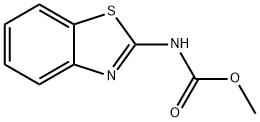 Carbamic acid, 2-benzothiazolyl-, methyl ester (9CI) Structural