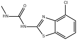 1-(4-CHLORO-2-BENZOTHIAZOLYL)-3-METHYL UREA