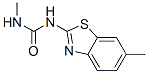Urea, 1-methyl-3-(6-methyl-2-benzothiazolyl)- (8CI) Structural