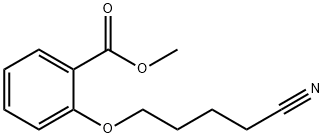 METHYL 2-(4-CYANOBUTOXY)BENZOATE Structural