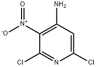 2,6-DICHLORO-3-NITRO-4-AMINOPYRIDINE Structural Picture