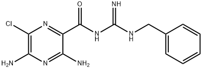 BENZAMIL HYDROCHLORIDE Structural