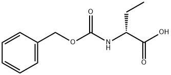 N-ALPHA-CARBOBENZOXY-D-2-AMINOBUTANOIC ACID Structural