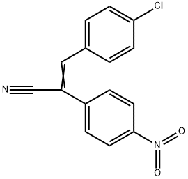 3-(p-Chlorophenyl)-2-(p-nitrophenyl)acrylonitrile