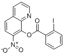 8-Quinolinol, 7-nitro-, 2-iodobenzoate