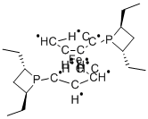 (-)-1,1'-BIS((2S,4S)-2,4-DIETHYLPHOSPHOTANO)FERROCENE