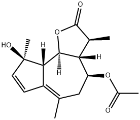 [3S-(3alpha,3aalpha,4alpha,9alpha,9aalpha,9bbeta)]-3a,4,5,9,9a,9b-hexahydro-9-hydroxy-3,6,9-trimethyl-2-oxoazuleno[4,5-b]-3H-furan-4-yl acetate           