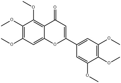 3',4',5',5,6,7-HEXAMETHOXYFLAVONE Structural