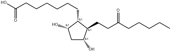 13,14-DIHYDRO-15-KETO PROSTAGLANDIN F1ALPHA Structural