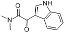 INDOLE-3-(N,N-DIMETHYL)GLYOXYLAMIDE Structural