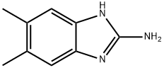 2-Amino-5,6-dimethylbenzimidazole Structural