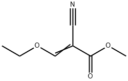 methyl 2-cyano-3-ethoxyacrylate  Structural