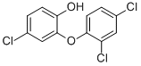 4-chloro-2-(2,4-dichlorophenoxy)phenol Structural