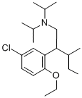 beta-sec-Butyl-5-chloro-2-ethoxy-N,N-diisopropylphenethylamine