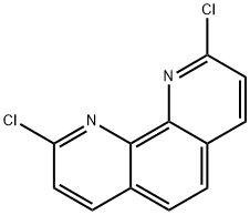 2,9-Dichloro-1,10-phenanthroline Structural