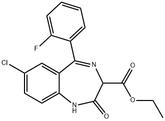 ETHYL LOFLAZEPATE Structural