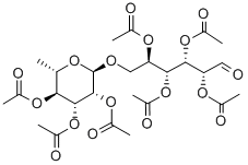 6-O-[6-DEOXY-ALPHA-L-MANNOPYRANOSYL]-D-GLUCOSE HEPTAACETATE