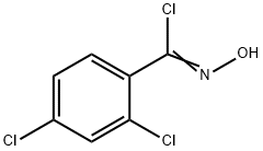 2,4-DICHLORO-N-HYDROXYBENZENECARBOXIMIDOYL CHLORIDE Structural