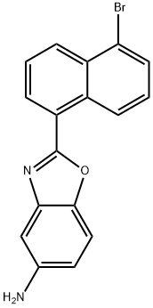 2-(5-BROMO-NAPHTHALEN-1-YL)-BENZOOXAZOL-5-YLAMINE