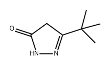 3-TERT-BUTYL-2-PYRAZOLIN-5-ONE Structural