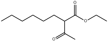 Ethyl 2-acetylcaprylate Structural