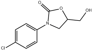 3-(4-CHLOROPHENYL)-5-HYDROXYMETHYL-2-OXAZOLIDINONE