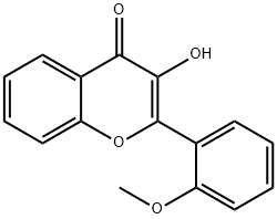 3-HYDROXY-2'-METHOXYFLAVONE Structural