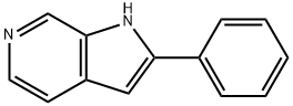 2-PHENYL-1H-PYRROLO[2,3-C]PYRIDINE Structural