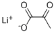 PYRUVIC ACID LITHIUM SALT Structural