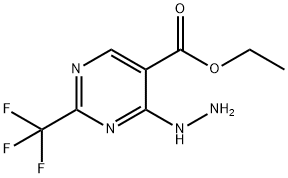 ETHYL 4-HYDRAZINO-2-(TRIFLUOROMETHYL)PYRIMIDINE-5-CARBOXYLATE