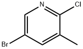 2-Chloro-3-methyl-5-bromopyridine Structural