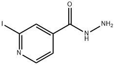 2-iodoisonicotinic acid hydrazide Structural