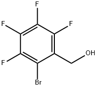 2-BROMO-3,4,5,6-TETRAFLUOROBENZYLALCOHOL Structural