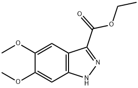 ETHYL 5,6-DIMETHOXY-1H-INDAZOLE-3-CARBOXYLATE