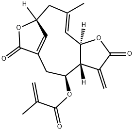 Deoxyelephantopin Structural