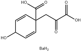 1-CARBOXY-4-HYDROXY-ALPHA-OXO-2,5-CYCLOHEXADIENE-1-PROPANOIC ACID BARIUM SALT